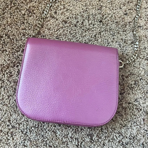 Jimmy Choo Purple Leather Cross Body - Picture 3 of 7